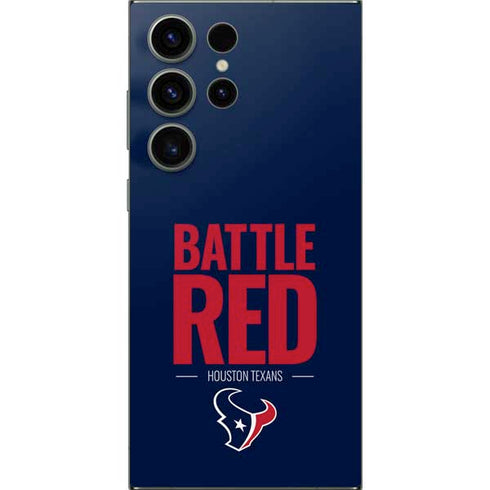 NFL Houston Texans Team Motto Galaxy S25 Ultra Skin
